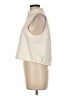 Tibi Ivory Sleeveless Blouse Size 8 - photo 5