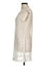 Kohl's 100% Polyester Metallic Silver Cocktail Dress Size 6 - photo 5