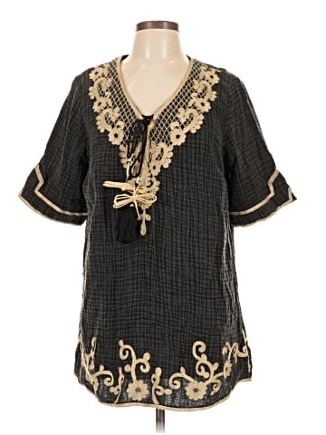 Soft Surroundings 3/4 Sleeve Blouse (view 1)