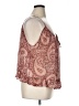 Ann Taylor LOFT 100% Polyester Red Sleeveless Blouse Size XL - photo 4