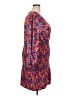 Rebdolls 100% Polyester Print Purple Cocktail Dress Size 2X - photo 4