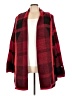 Catherines Plaid Red Cardigan Size 5X - photo 1