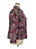 Cj Banks Paisley Burgundy Jacket Size 2X - photo 4