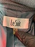 Le Suit 100% Polyester Gray Blazer Size 4 - photo 6