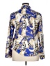 Unbranded 100% Polyester Animal Print Blue Long Sleeve Blouse Size XL - photo 2