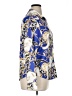 Unbranded 100% Polyester Animal Print Blue Long Sleeve Blouse Size XL - photo 4