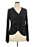 Guess 100% Polyester Gray Long Sleeve Blouse Size XL - photo 1