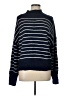 The Workshop Stripes Blue Turtleneck Sweater Size L - photo 1