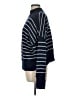 The Workshop Stripes Blue Turtleneck Sweater Size L - photo 5