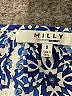 Milly Blue 3/4 Sleeve Blouse Size S - photo 7