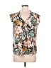 Daniel Rainn Orange Sleeveless Blouse Size M - photo 1