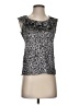 Ann Taylor Gray Sleeveless Blouse Size XS (petite) - photo 1