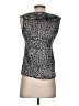 Ann Taylor Gray Sleeveless Blouse Size XS (petite) - photo 2