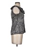 Ann Taylor Gray Sleeveless Blouse Size XS (petite) - photo 4