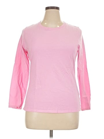 Hanes 3/4 Sleeve T-Shirt (view 1)