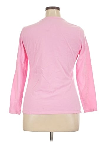 Hanes 3/4 Sleeve T-Shirt (view 2)
