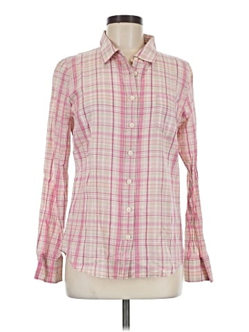 J.Crew Factory Store Long Sleeve Button-Down Shirt (view 1)