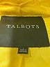 Talbots 100% Polyester Solid Yellow Snow Jacket Size L - photo 6
