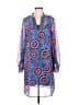 CAbi 100% Polyester Paisley Blue Casual Dress Size M - photo 1