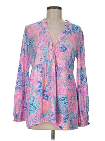 Lilly Pulitzer Long Sleeve Blouse (view 1)