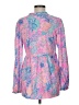 Lilly Pulitzer Tropical Pink Long Sleeve Blouse Size M - photo 2