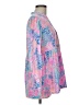 Lilly Pulitzer Tropical Pink Long Sleeve Blouse Size M - photo 4