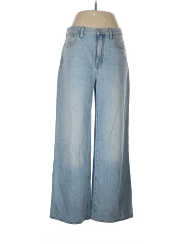 Madewell Superwide-Leg Jeans in Ahern Wash: Airy Denim Edition (view 1)