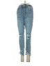 ROYALTY Hearts Blue Jeans Size 4 Petite - photo 1