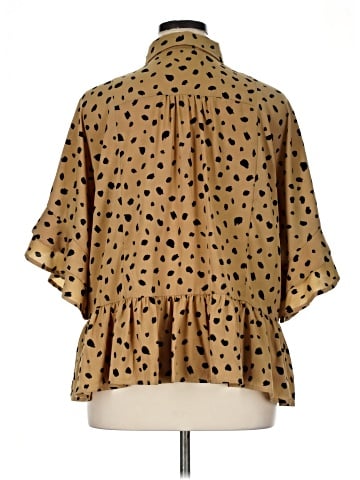 Umgee Short Sleeve Blouse (view 2)