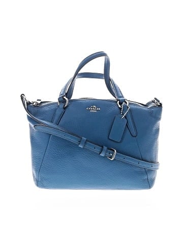 Coach Factory Leather Satchel (view 1)