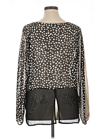 August Silk Long Sleeve Blouse (view 2)