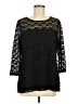 Cocomo Black 3/4 Sleeve Blouse Size L - photo 1