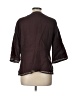 Grace Elements 100% Linen Brown 3/4 Sleeve Blouse Size L - photo 2