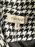 Twinset Houndstooth Gray Coat Size 14 - photo 6
