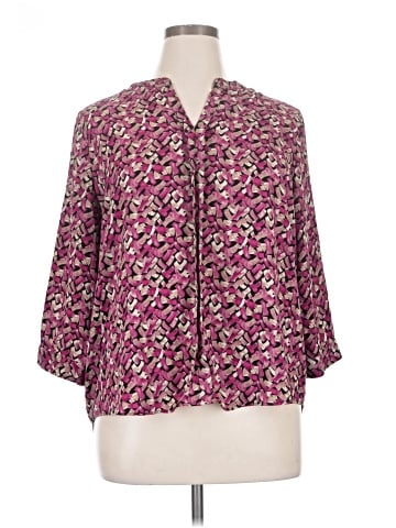 Dana Buchman 3/4 Sleeve Blouse (view 1)