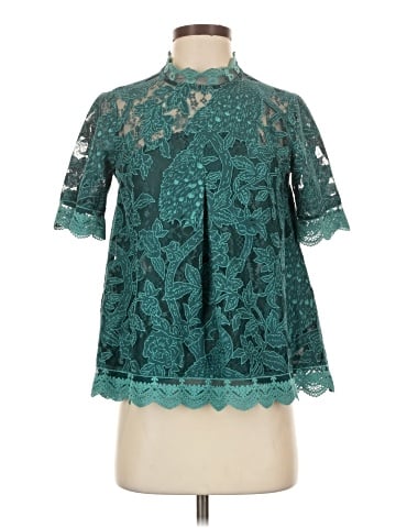HD in Paris Short Sleeve Blouse (view 1)