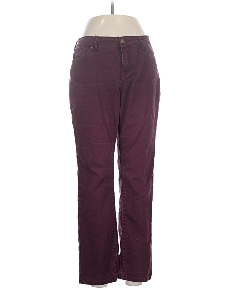 Pre-owned Westport Jeans In Burgundy
