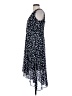 DKNY 100% Polyester Polka Dots Blue Casual Dress Size 4 - photo 5
