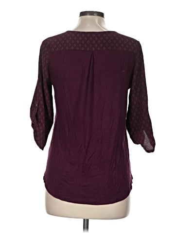 Tempted 3/4 Sleeve Blouse (view 2)