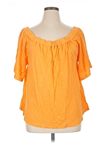 Chico's 3/4 Sleeve T-Shirt (view 1)