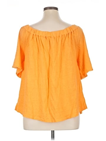 Chico's 3/4 Sleeve T-Shirt (view 2)