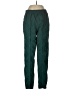 Adidas 100% Polyamide Solid Green Track Pants Size L - photo 1