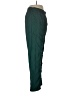 Adidas 100% Polyamide Solid Green Track Pants Size L - photo 4