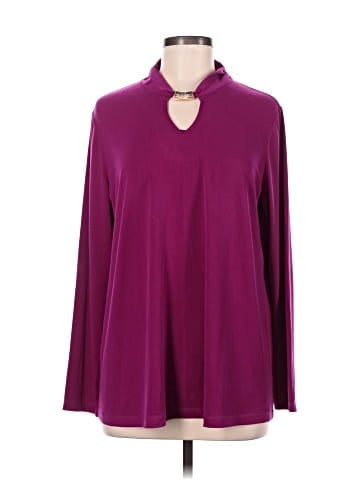 Susan Graver Long Sleeve Blouse (view 1)