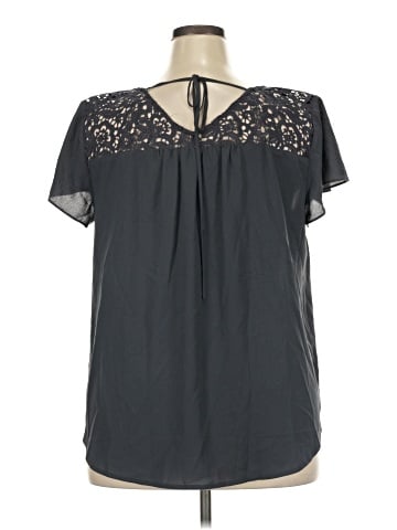 Ann Taylor LOFT Short Sleeve T-Shirt (view 2)