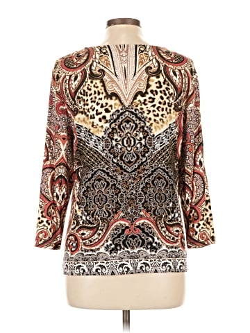 Chico's 3/4 Sleeve Blouse (view 2)