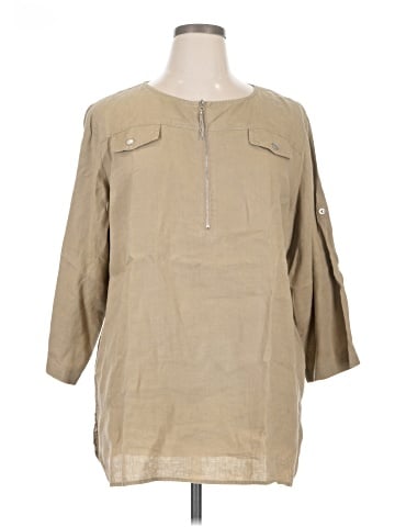 Ellen Tracy 3/4 Sleeve Blouse (view 1)