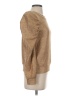 Express 100% Polyester Metallic Tan Pullover Sweater Size XS - photo 4