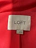 Ann Taylor LOFT 100% Polyester Red Blazer Size L - photo 6