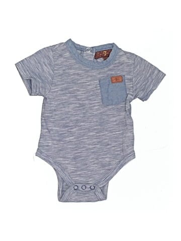 7 For All Mankind Short Sleeve Onesie (view 1)